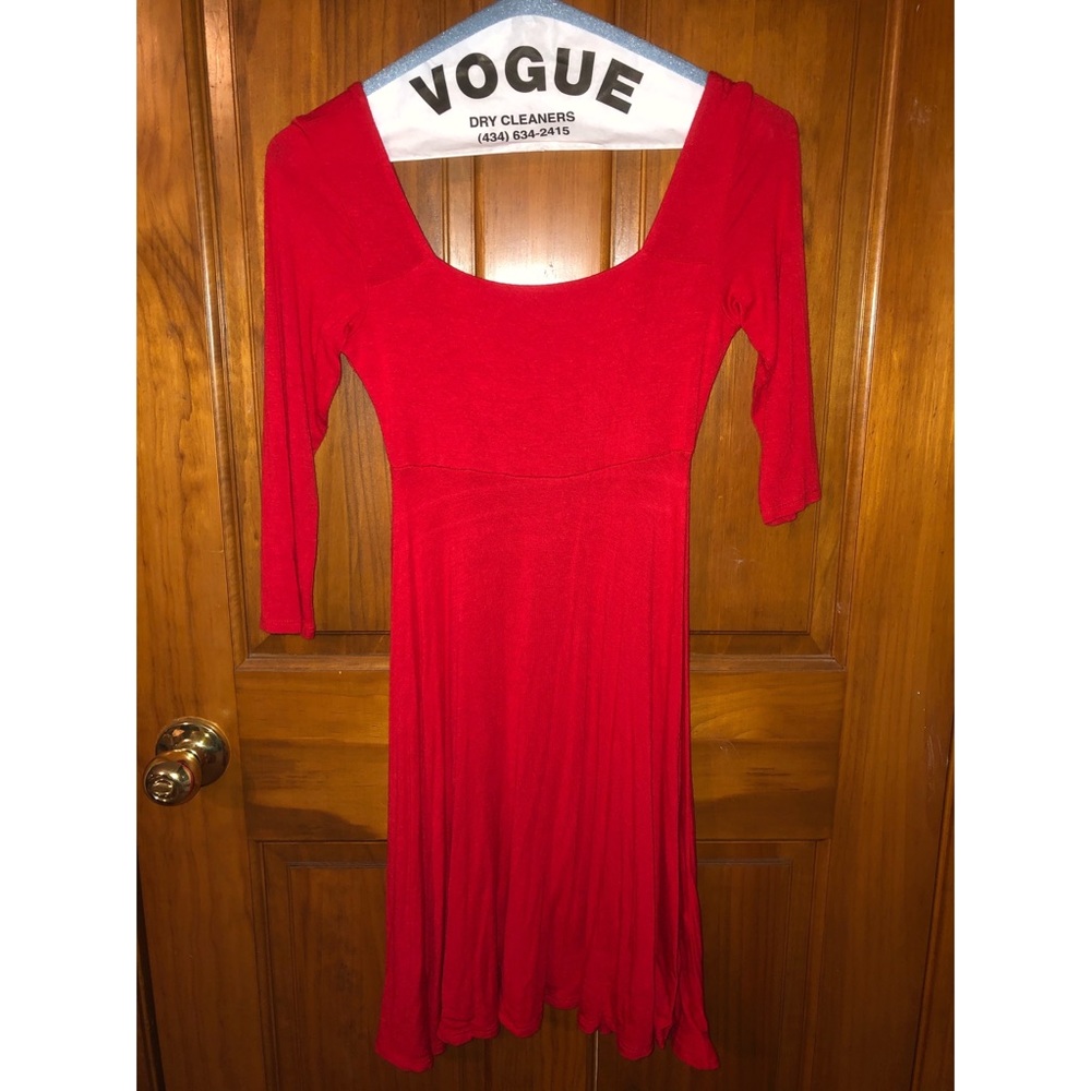 Soprano red dress